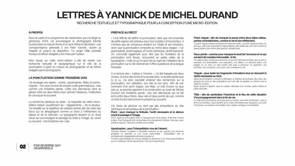 Masterclass micro edition 2