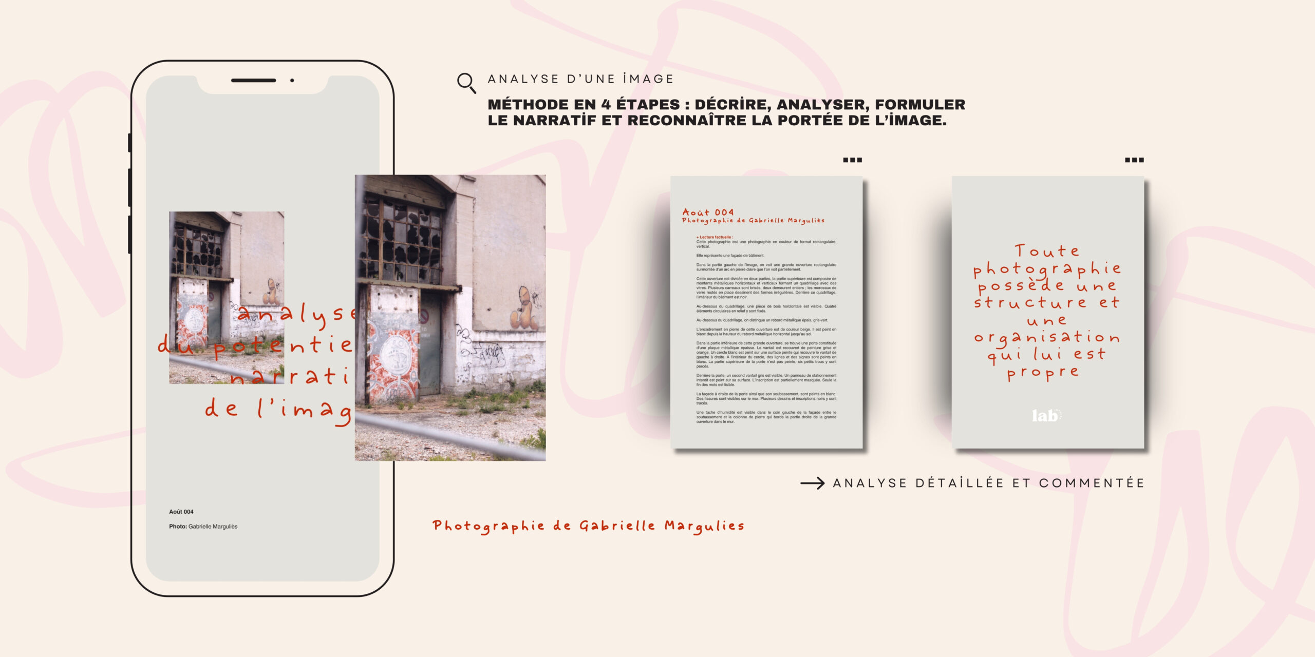 La transformation d’un espace bâti. L’analyse évoque le temps, les usages successifs, les traces et la mémoire des lieux. Qu’est-ce qui fait récit dans une photographie ? Qu’est-ce qui émeut, interroge, retient ? À travers une analyse détaillée et commentée, cette exploration vous permettra de comprendre comment se lit une image, ce qui construit sa force narrative, son équilibre, sa portée. En vous donnant des clés concrètes d’analyse, cette proposition vous aide à affiner votre regard, enrichir votre lecture visuelle, et nourrir votre propre pratique photographique. Un rendez-vous régulier pour penser l’image autrement, et renforcer votre capacité à raconter par la photographie que vous pouvez aussi retrouver ici à l'achat unique en pdf.